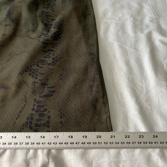 VINTAGE City Triangles Snake Print Elastic Spaghetti Strap Mini Dress 11 Y2K - Picture 13 of 15